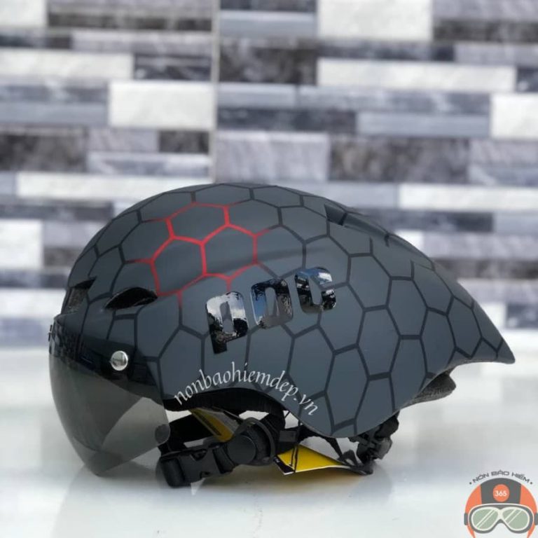 Nón Xe Đạp POC 01 đuôi nhọn cho Biker Full Phụ kiện